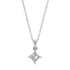 1/10 Ct. Tw. Diamond Illusion Solitaire Pendant In