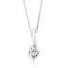 1/10 Ct. Tw. Diamond Pendant In 14K Gold