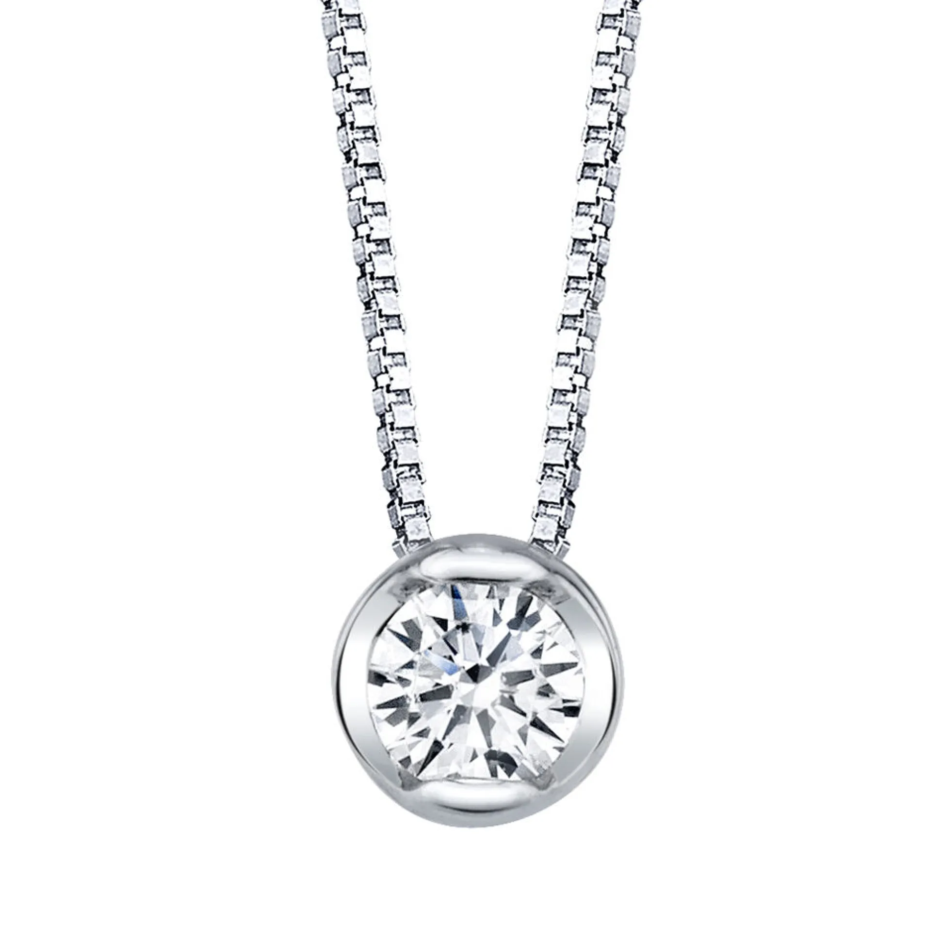 1/10 Ct. Tw. Diamond Pendant In 14K Gold