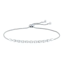 2 Ct. Tw. Lab Grown Diamond Bolo Bracelet In 14K Gold