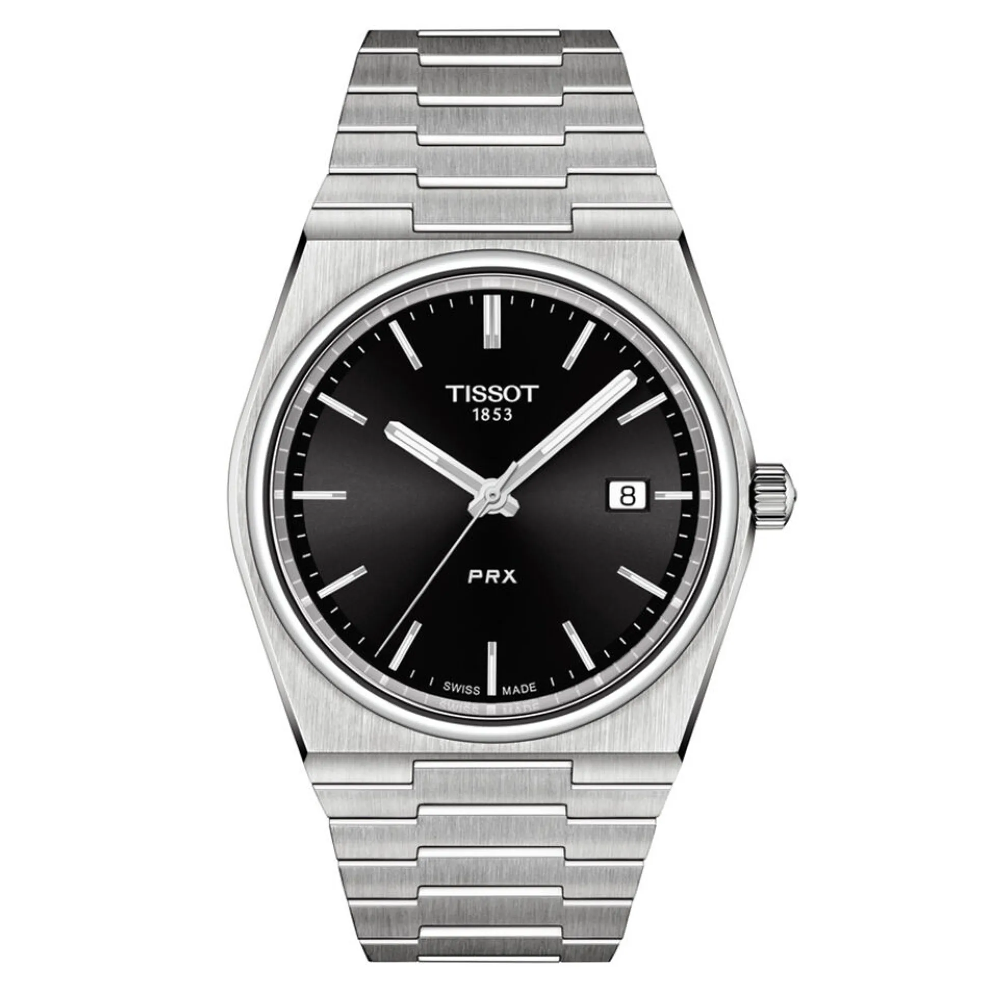Black Prx Men's Watch In Stainless Steel