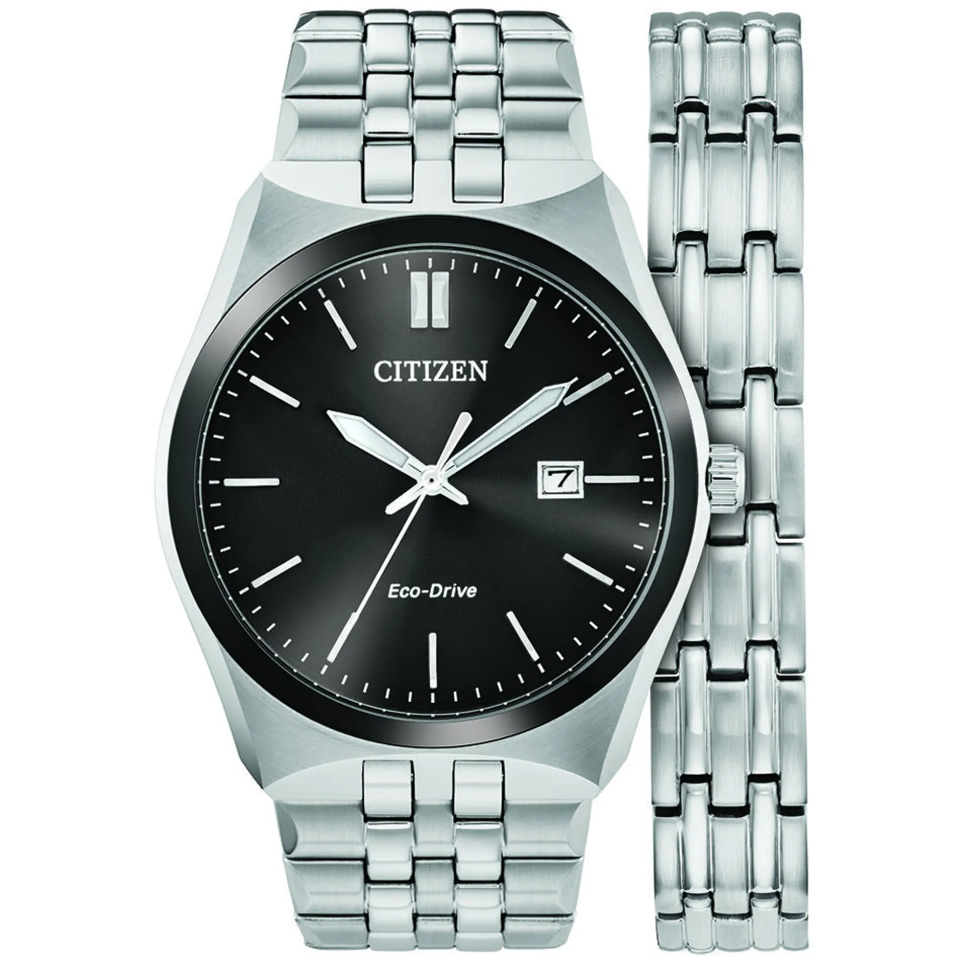 Corso Men's Watch & Bracelet Set In Stainless Steel
