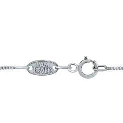 Diamond Baby Feet Pendant In Sterling Silver
