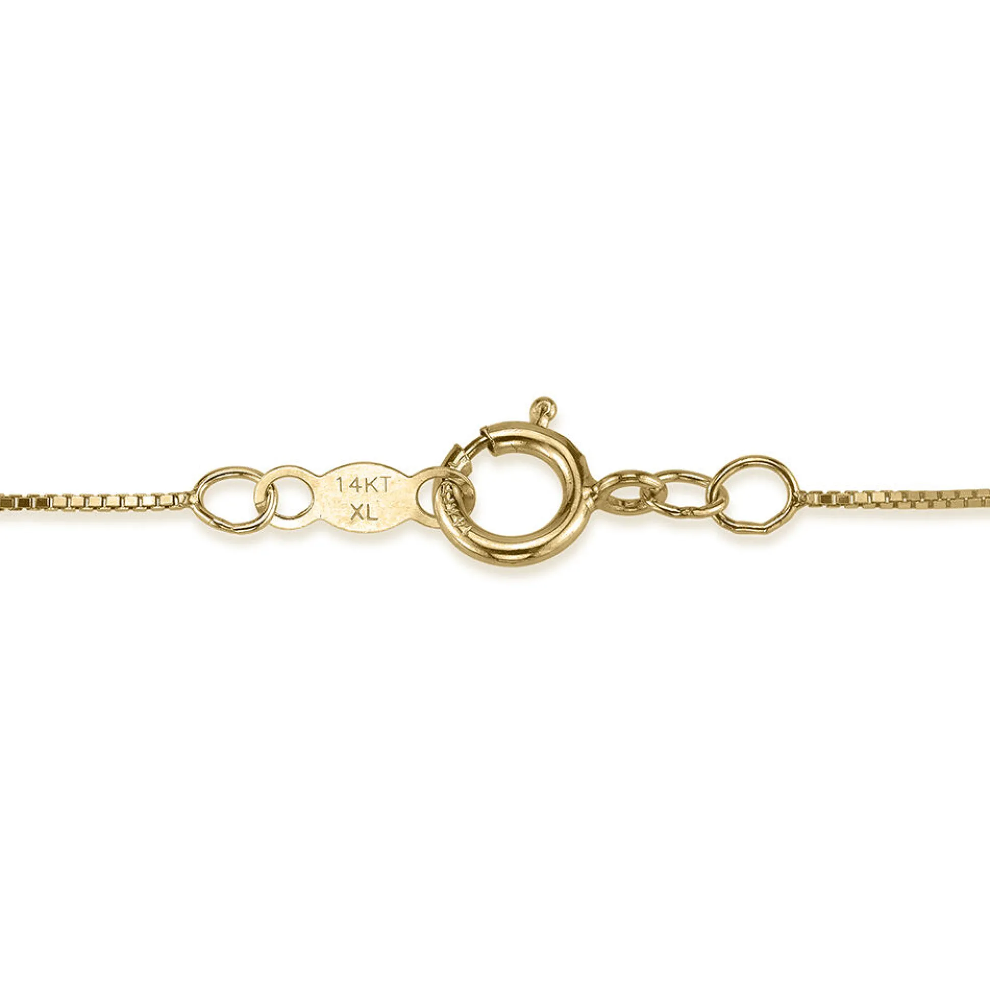Diamond Journey Pendant With Ladder Design In 14K Yellow Gold (1/2 Ct. Tw.)