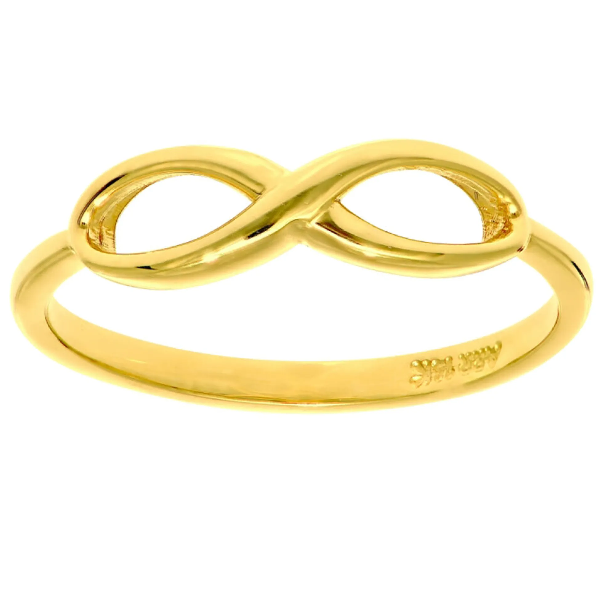 Infinity Stacking Ring In 14K Yellow Gold