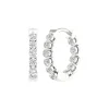 Lab Grown Diamond Inside-Out Hoop Earrings In (1/2 Ct. Tw.)