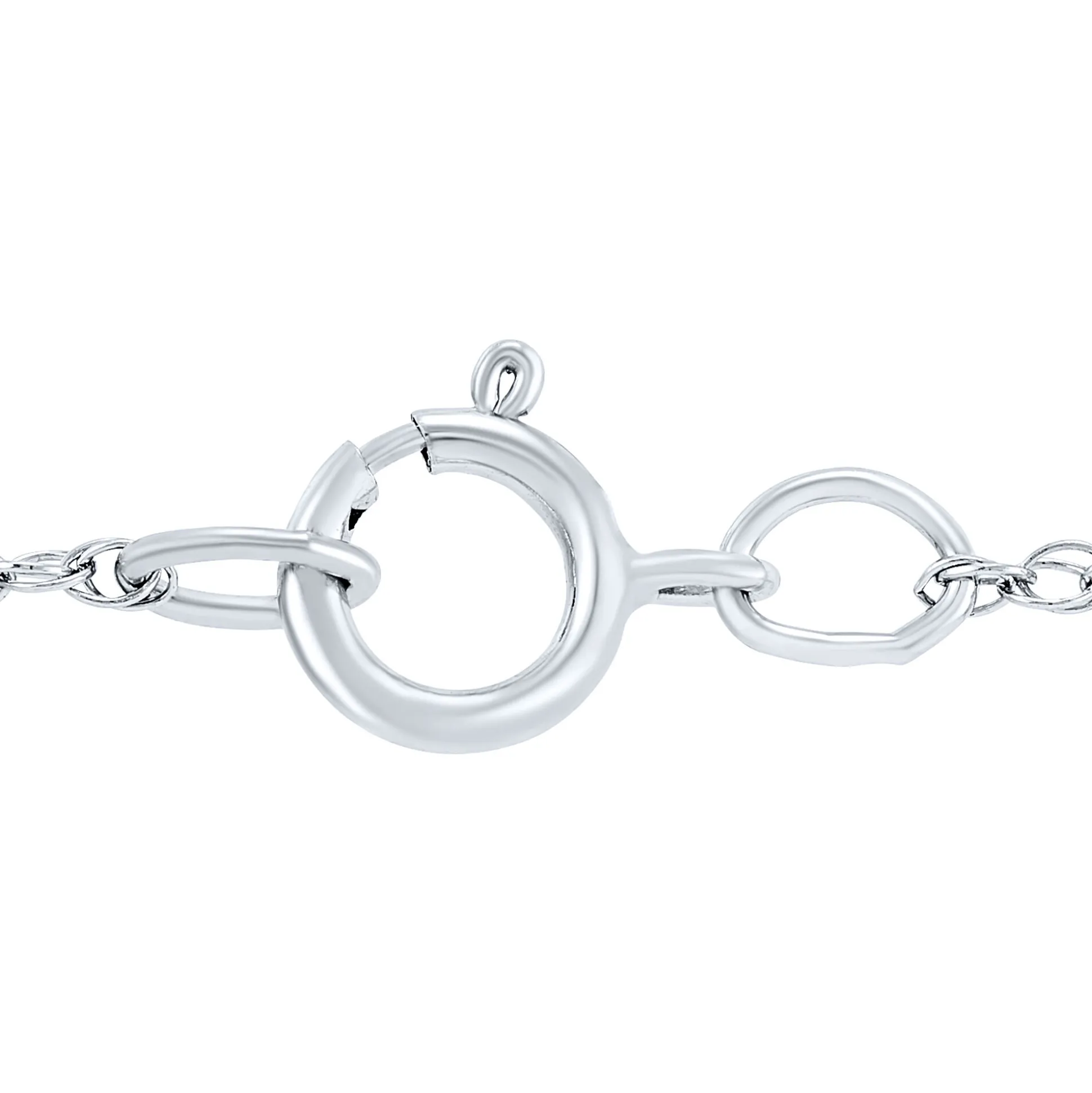 Lab Grown Diamond Princess-Cut Halo Pendant In (3/8 Ct. Tw.)