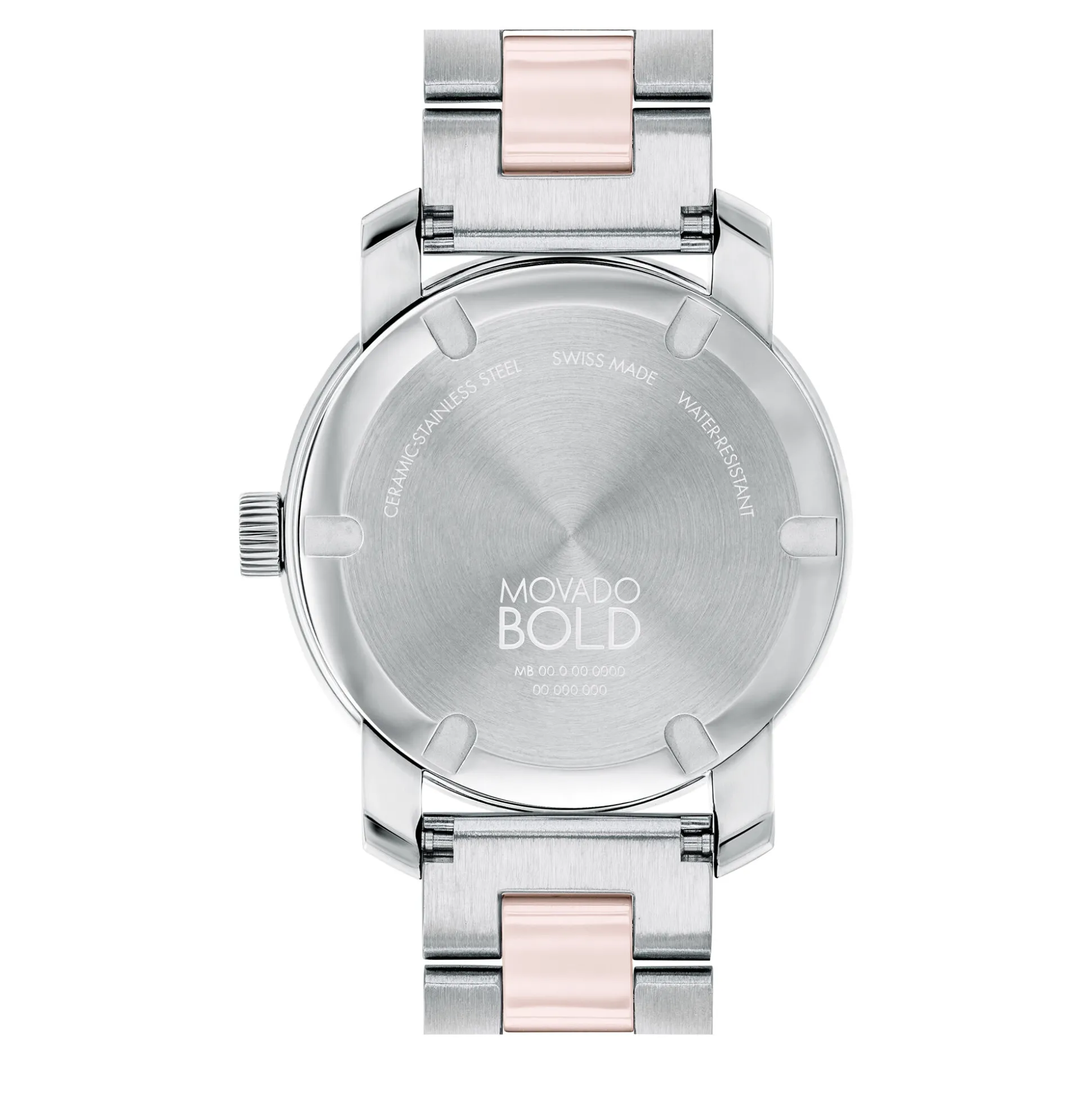 Ladies' Ceramic Watch In Stainless Steel And Ceramic