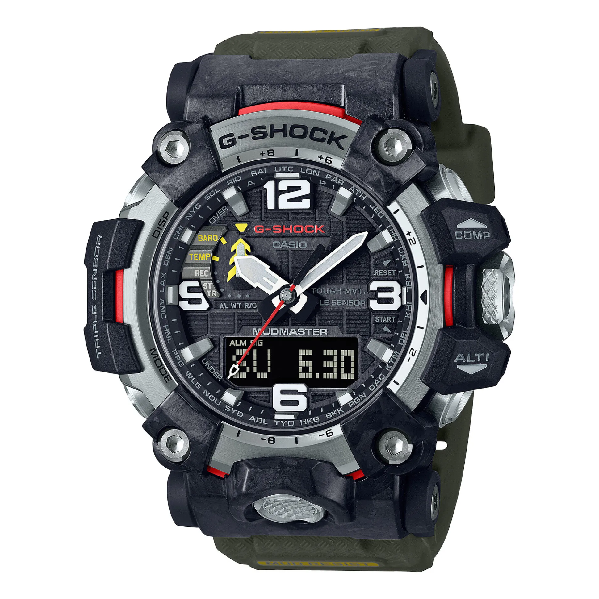 Master Of G Mudmaster Watch In Gunmetal Ion-Plated Stainless Steel