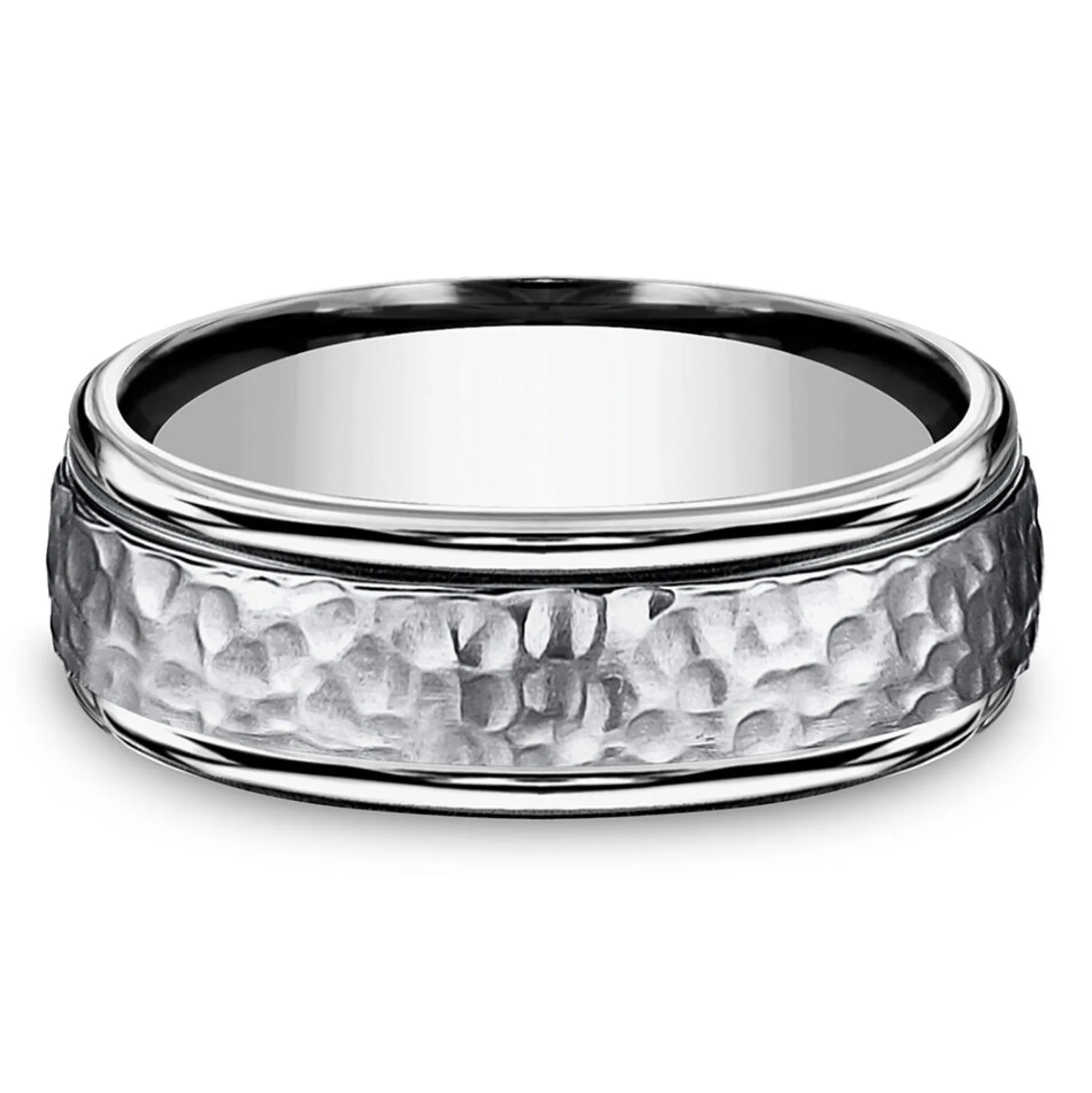 Men's Band In Titanium, 7Mm