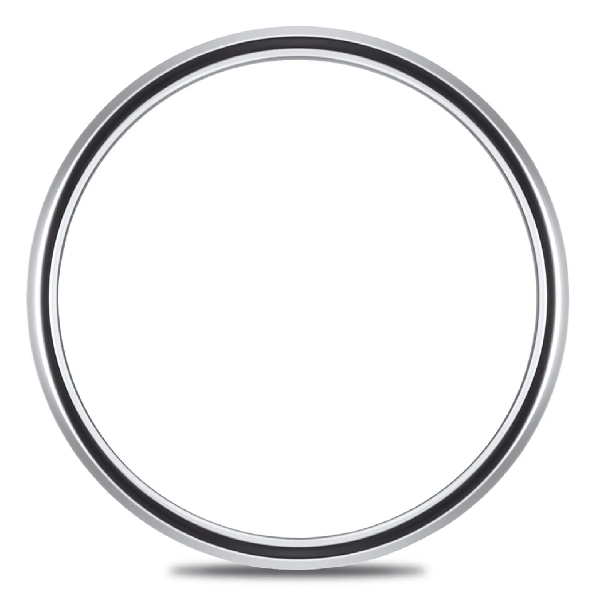 Men's Band In Titanium, 7Mm