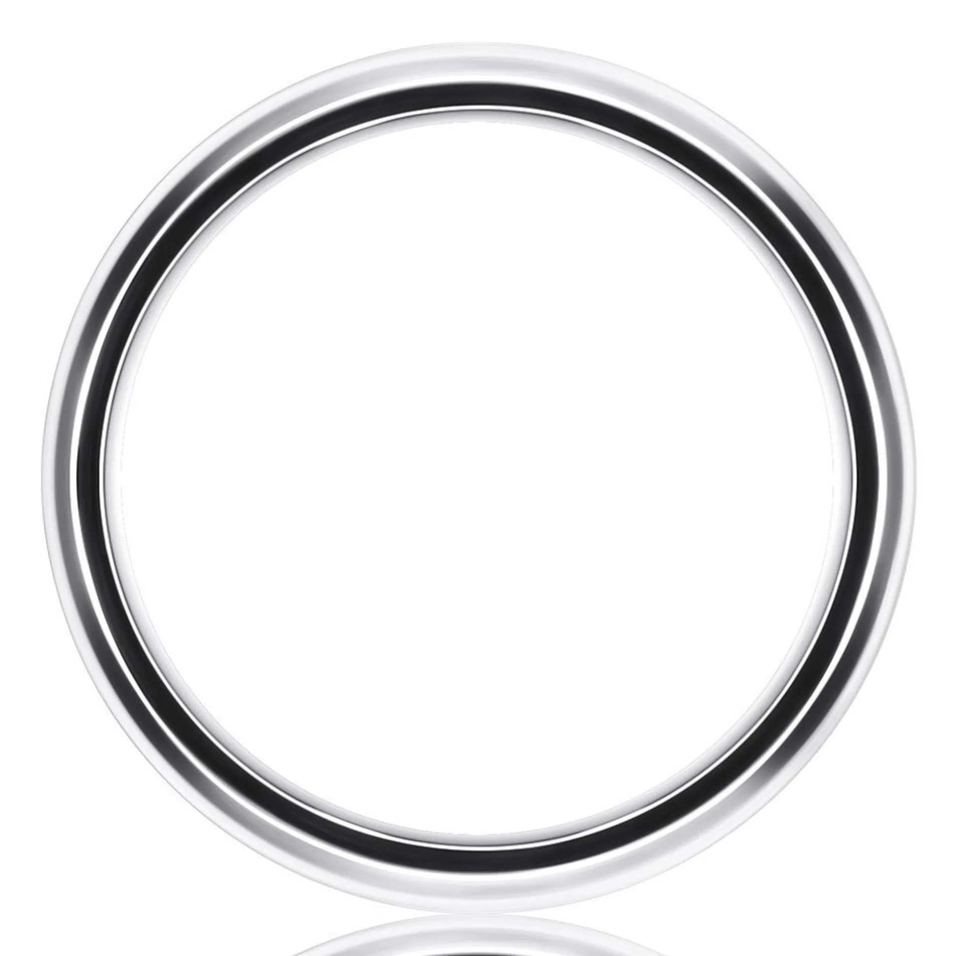 Men's Band In White Cobalt, 9Mm
