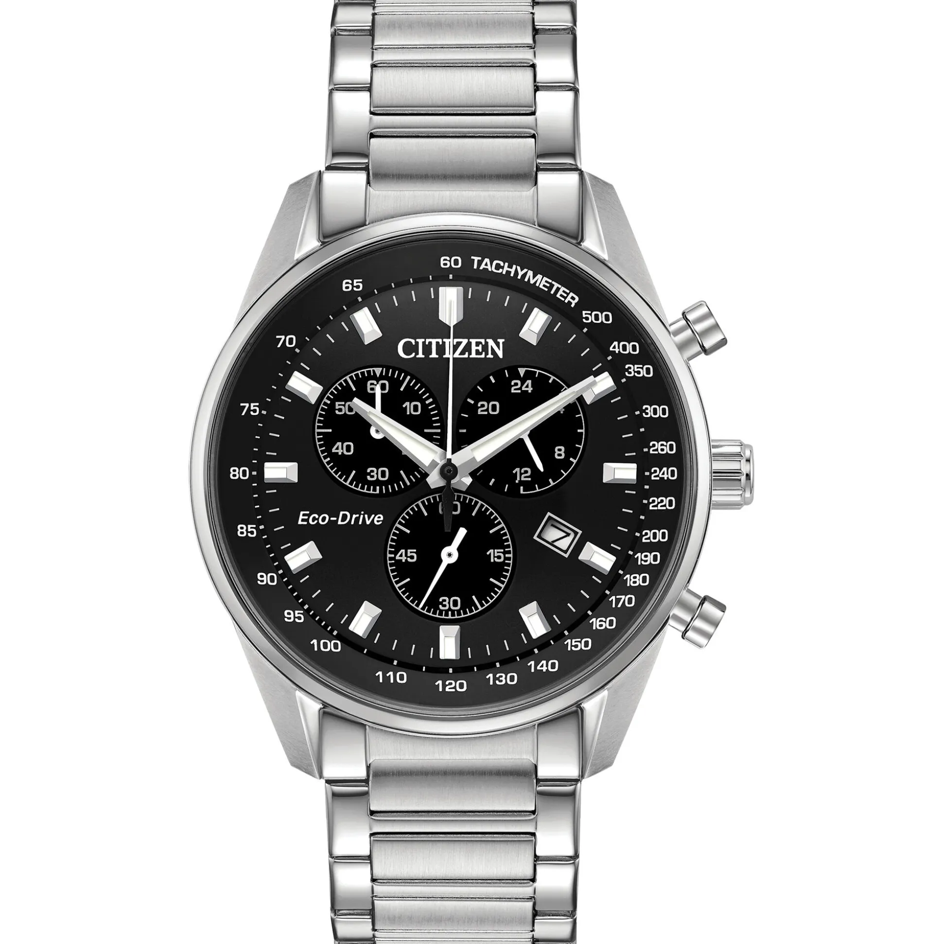 Men's Chronograph Watch In Stainless Steel