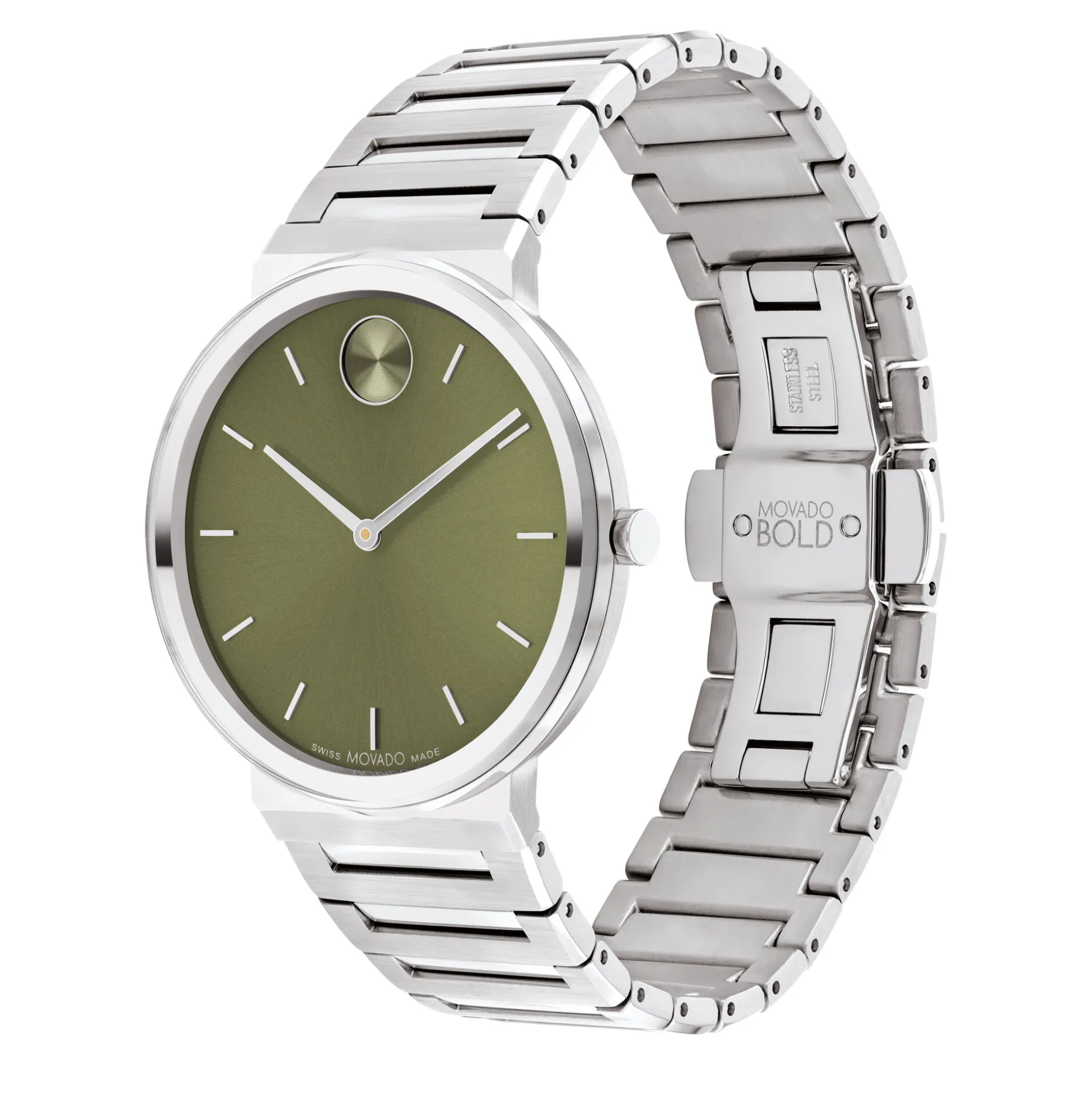 Men's Dress Watch In Stainless Steel