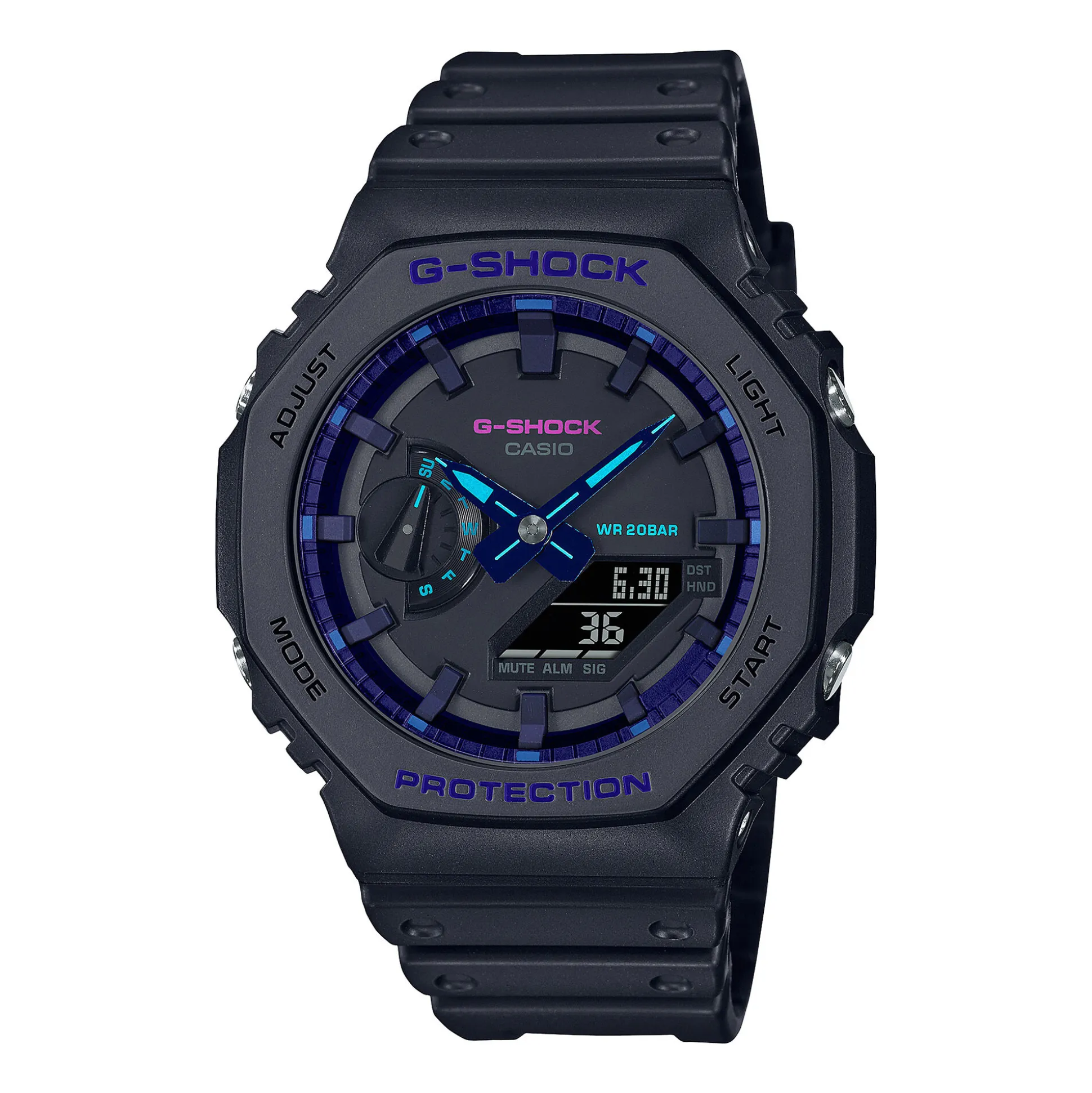Men's 2100-Series Watch In Black Resin