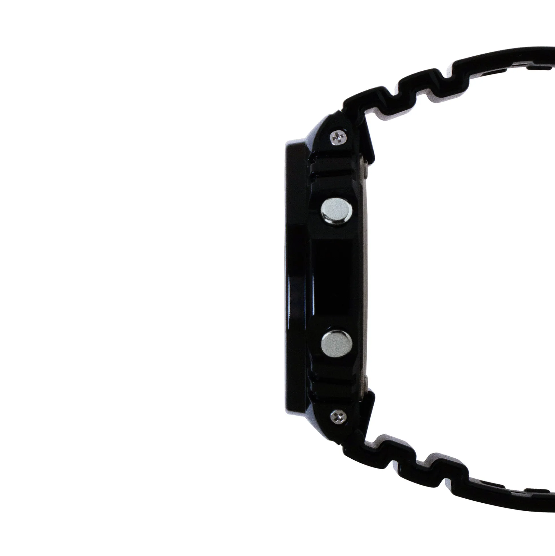 Men's 2100-Series Watch With Black High-Gloss Polyurethane Strap