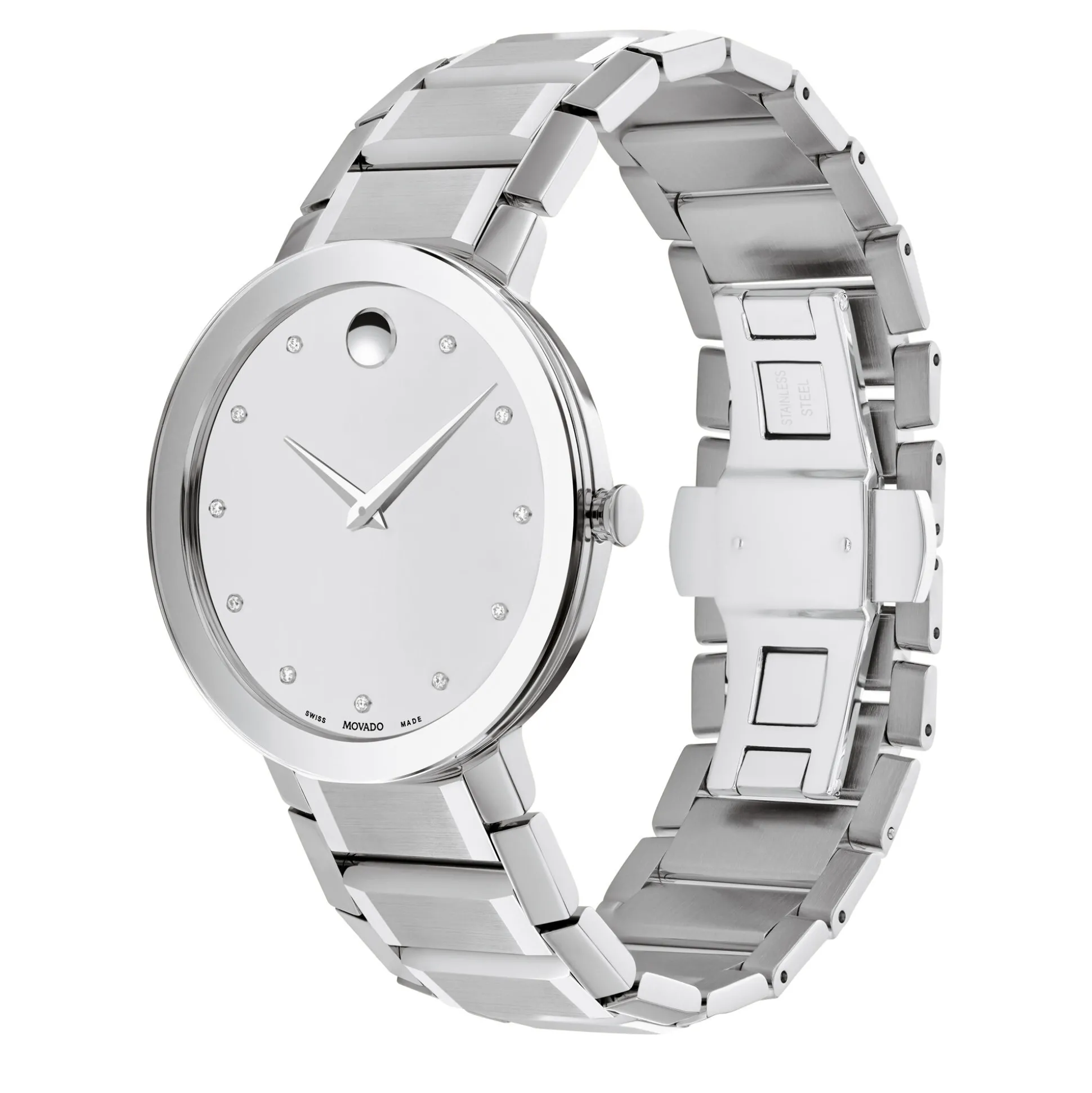 Men's Stainless Steel Dress Watch