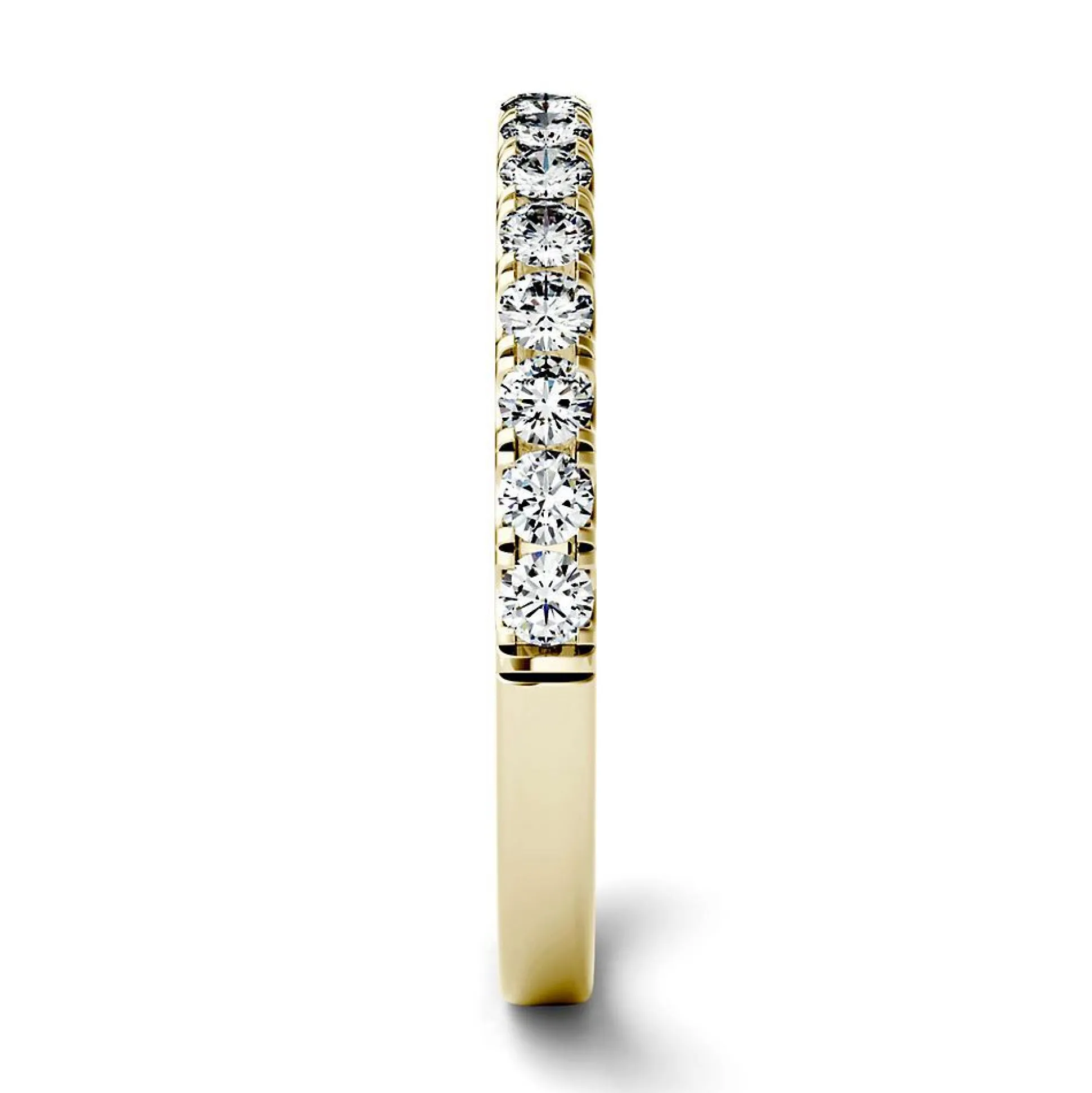 Moissanite Band In 14K Yellow Gold (1/2 Ct. Tw.)