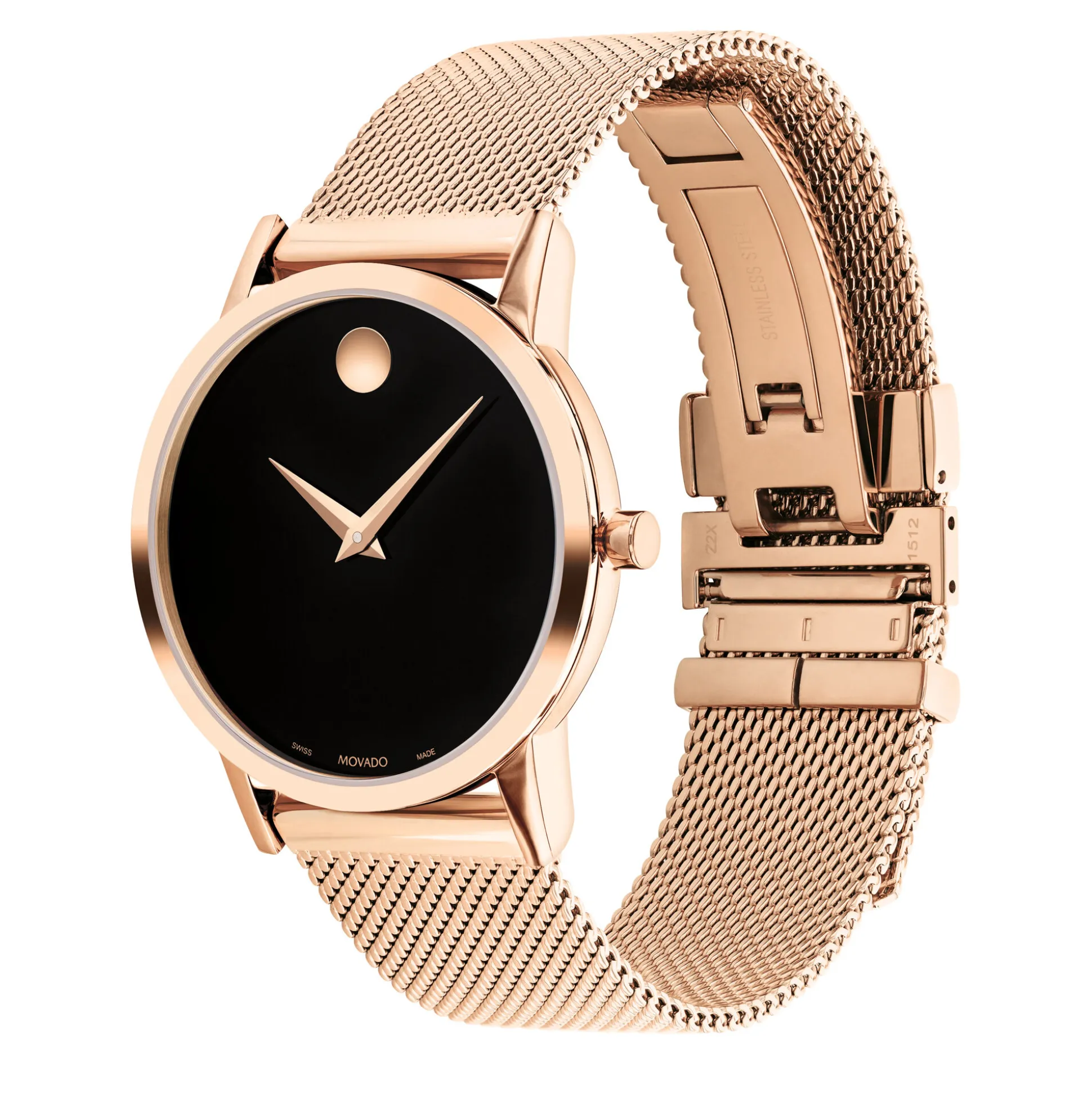 Museum Classic Ladies' Watch In Rose Gold-Tone, 33Mm