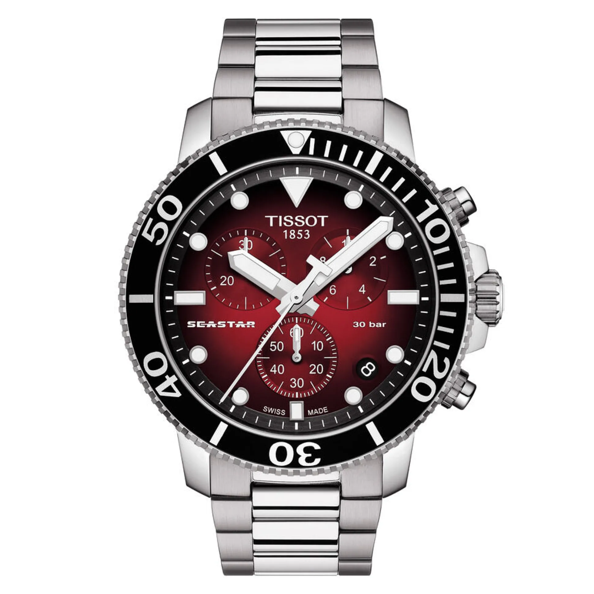 Seastar 1000 Chronograph Men's Watch In Stainless Steel, 45Mm