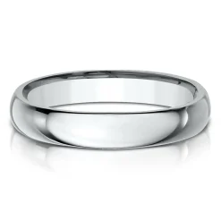 Wedding Band In 14K Gold, 4Mm