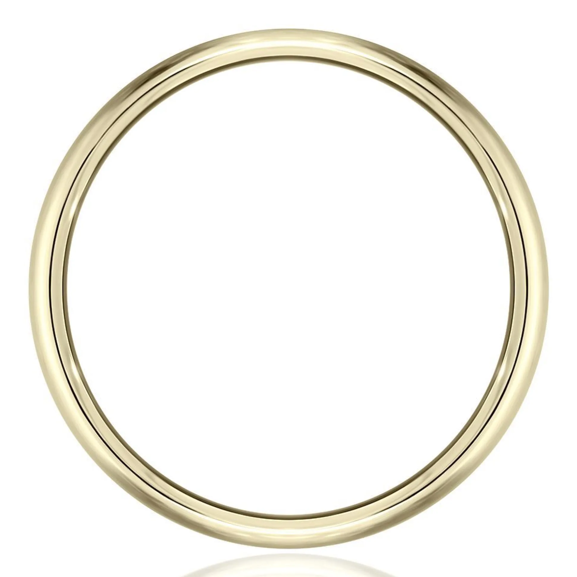 Wedding Band In 10K Yellow Gold, 6.5Mm