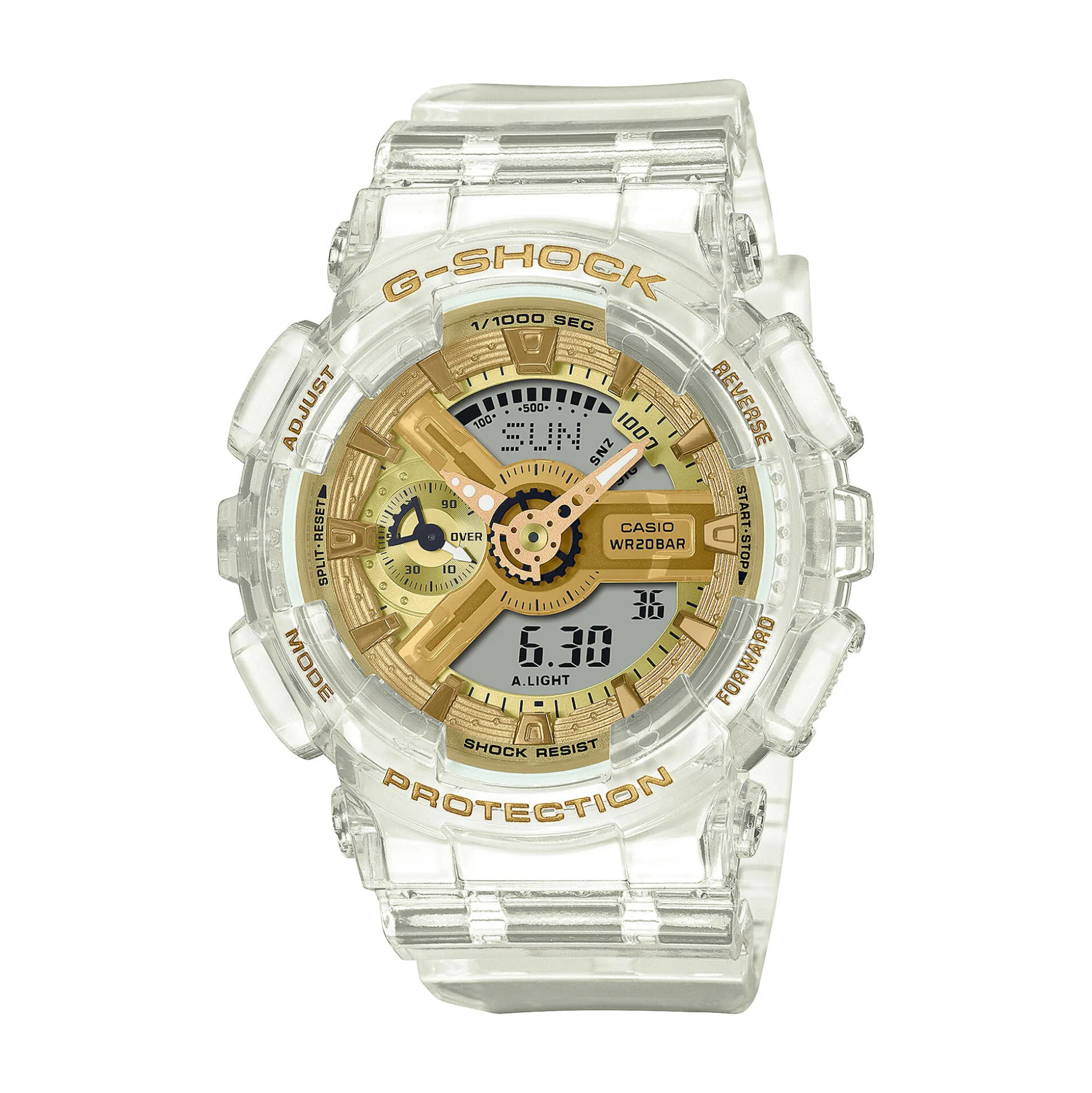 Women's S-Series Transparent Resin Watch, 46Mm